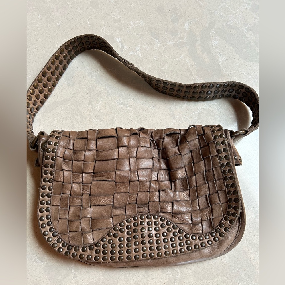 FRYE Stacy Studded Shoulder Bag NWT